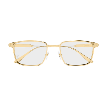 Santos de Cartier Rectangular Titanium Eyeglasses