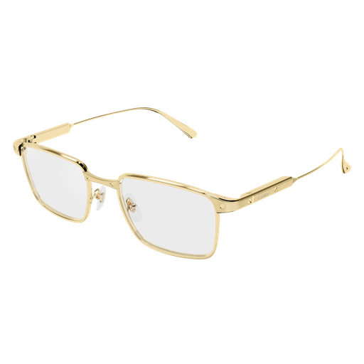 Santos de Cartier Rectangular Titanium Eyeglasses