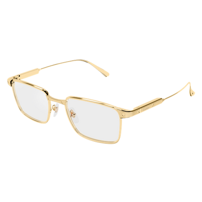 Santos de Cartier Rectangular Titanium Eyeglasses