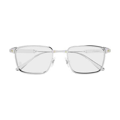 Santos de Cartier Rectangular Titanium Eyeglasses
