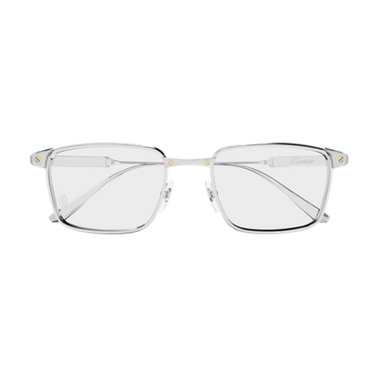 Santos de Cartier Rectangular Titanium Eyeglasses