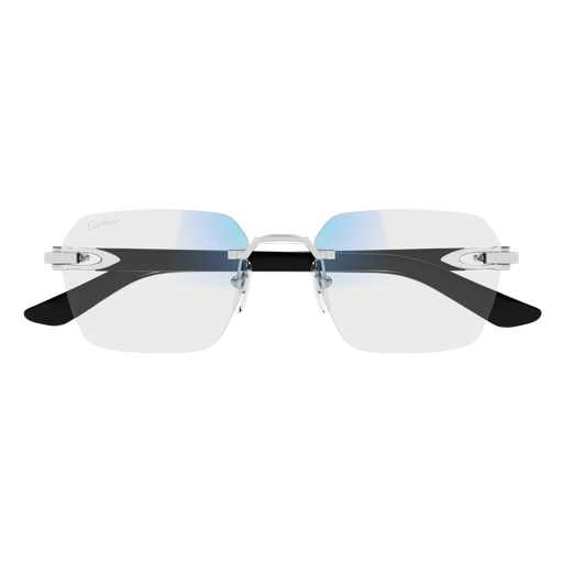 C Allongé de Cartier Motif Rimless Photochromic Sunglasses