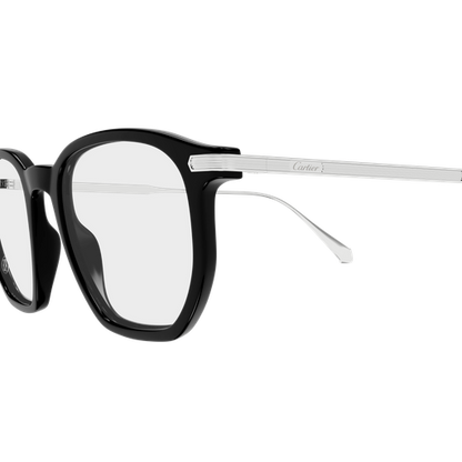 Première de Cartier Square Titanium Eyeglasses