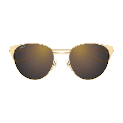Panthère de Cartier Round Metal Sunglasses