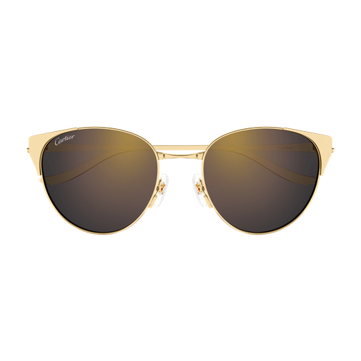 Panthère de Cartier Round Metal Sunglasses