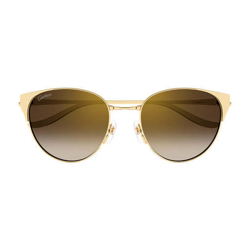 Panthère de Cartier Round Metal Sunglasses