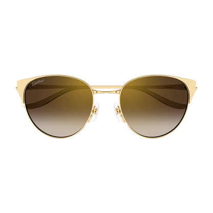 Panthère de Cartier Round Metal Sunglasses