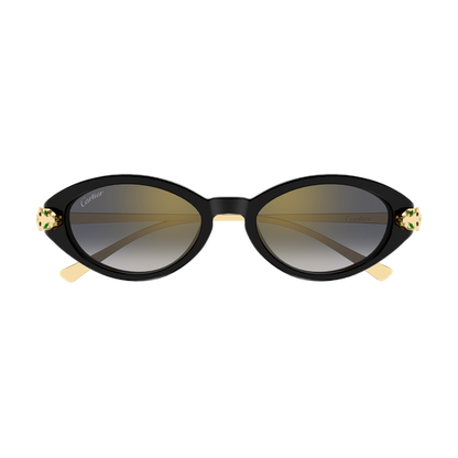 Panthère de Cartier Oval Acetate Sunglasses