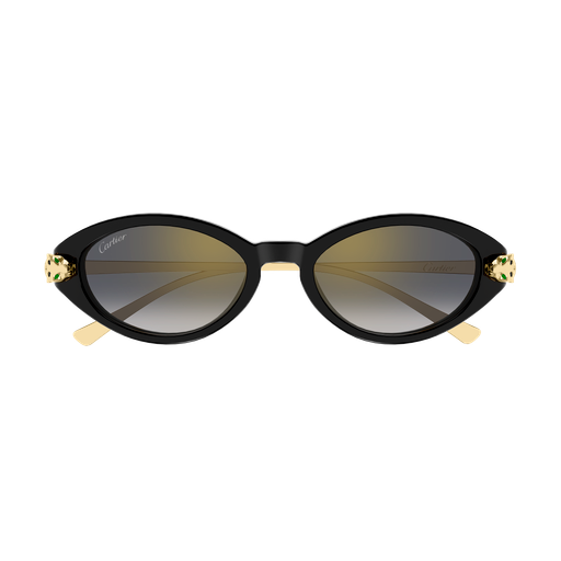 Panthère de Cartier Oval Acetate Sunglasses