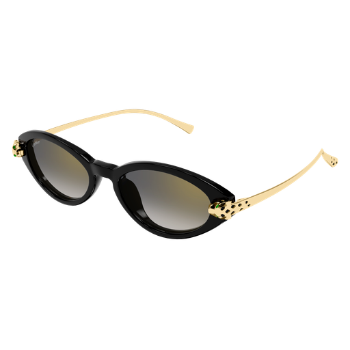 Panthère de Cartier Oval Acetate Sunglasses
