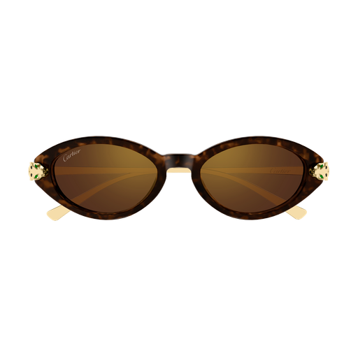 Panthère de Cartier Oval Acetate Sunglasses