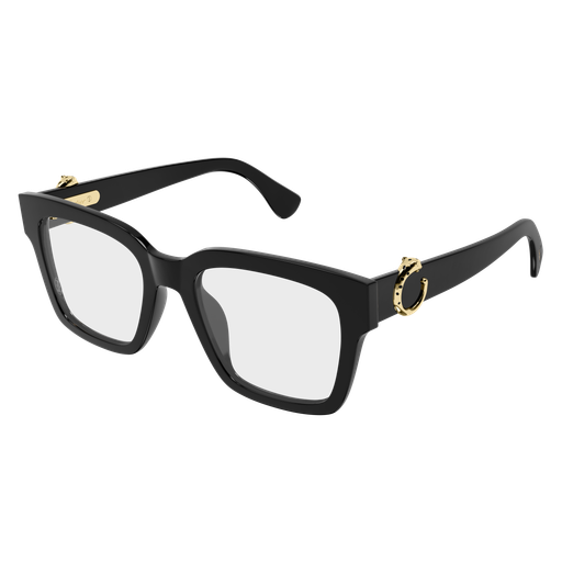 Panthère de Cartier Square Acetate Eyeglasses