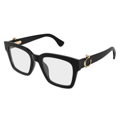 Panthère de Cartier Square Acetate Eyeglasses