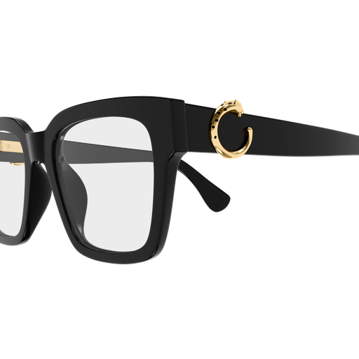 Panthère de Cartier Square Acetate Eyeglasses