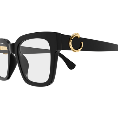 Panthère de Cartier Square Acetate Eyeglasses