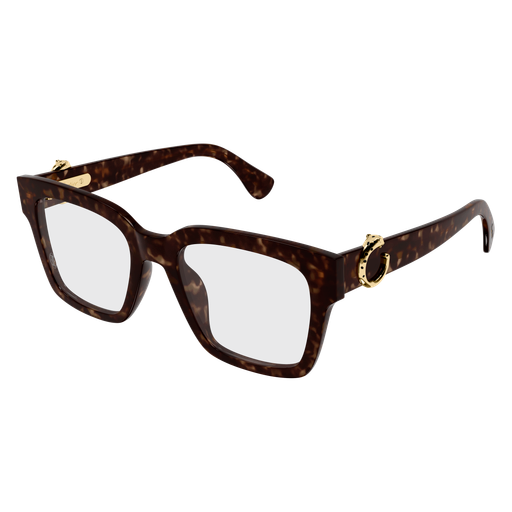 Panthère de Cartier Square Acetate Eyeglasses