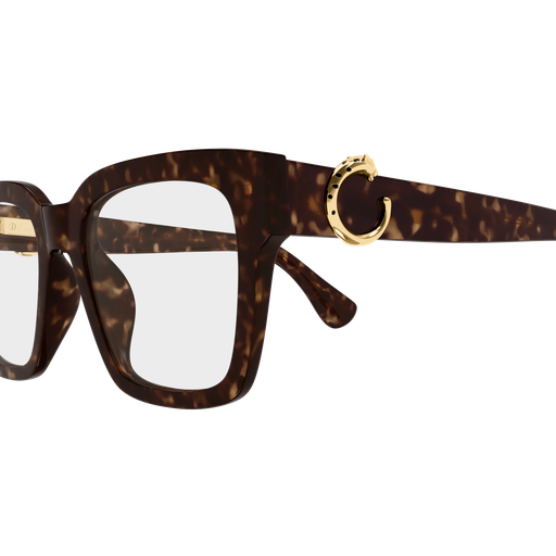 Panthère de Cartier Square Acetate Eyeglasses