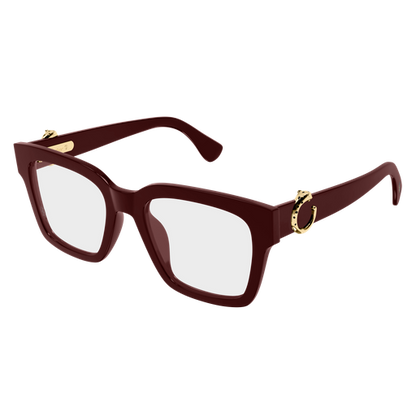 Panthère de Cartier Square Acetate Eyeglasses