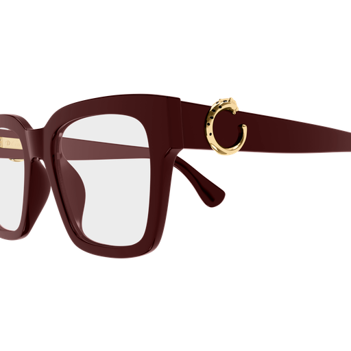 Panthère de Cartier Square Acetate Eyeglasses