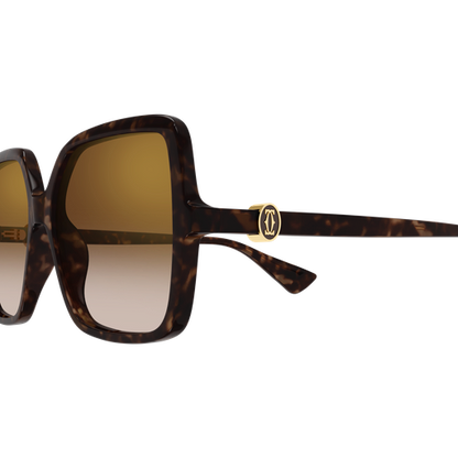 C de Cartier Butterfly Acetate Sunglasses