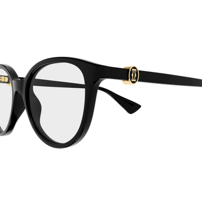 C de Cartier Round Acetate Eyeglasses