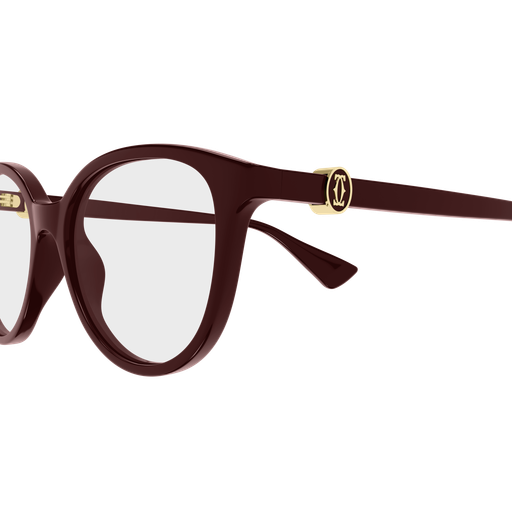 C de Cartier Round Acetate Eyeglasses