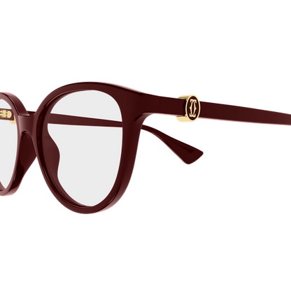 C de Cartier Round Acetate Eyeglasses