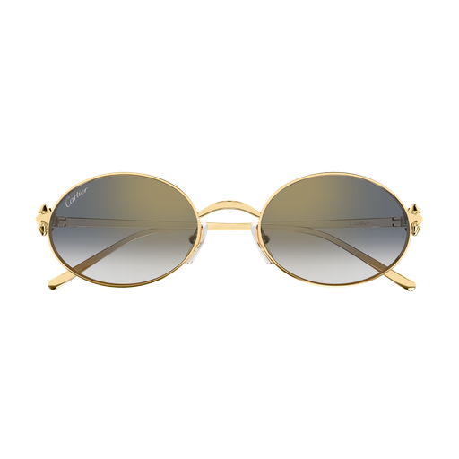 Clash de Cartier Oval Metal Sunglasses