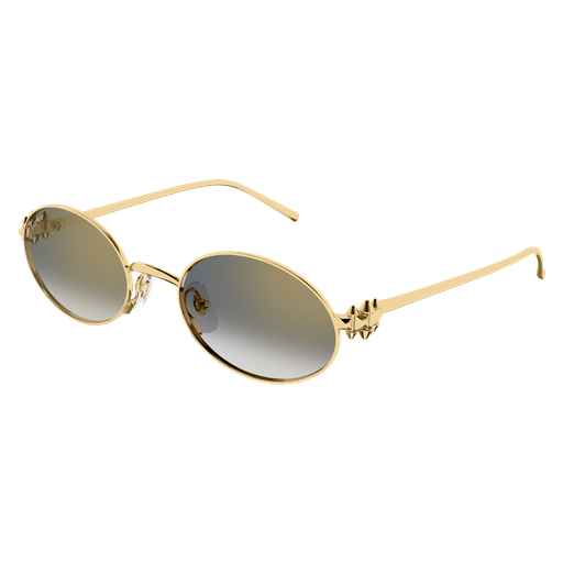 Clash de Cartier Oval Metal Sunglasses