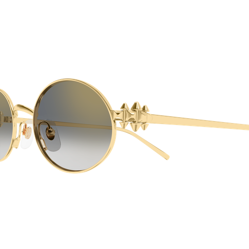 Clash de Cartier Oval Metal Sunglasses
