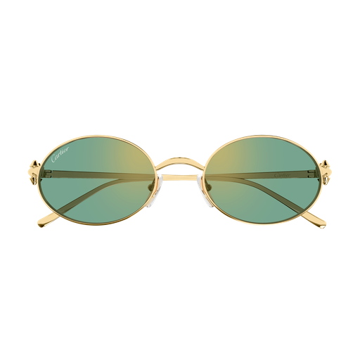 Clash de Cartier Oval Metal Sunglasses
