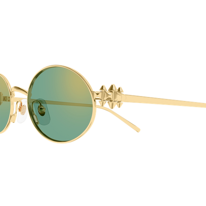 Clash de Cartier Oval Metal Sunglasses