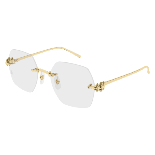 Clash de Cartier Rimless Metal Eyeglasses