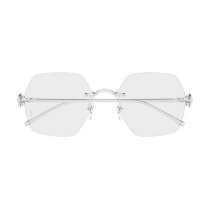 Clash de Cartier Rimless Metal Eyeglasses