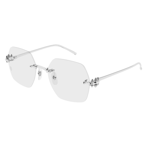 Clash de Cartier Rimless Metal Eyeglasses