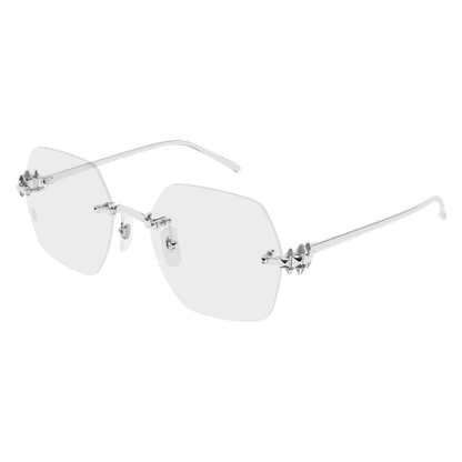 Clash de Cartier Rimless Metal Eyeglasses