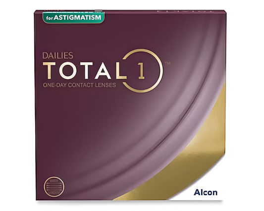 DAILIES Total1 for Astigmatism 1-Day 90 pack ($129.13/Box after Rebate for Annual Supply)