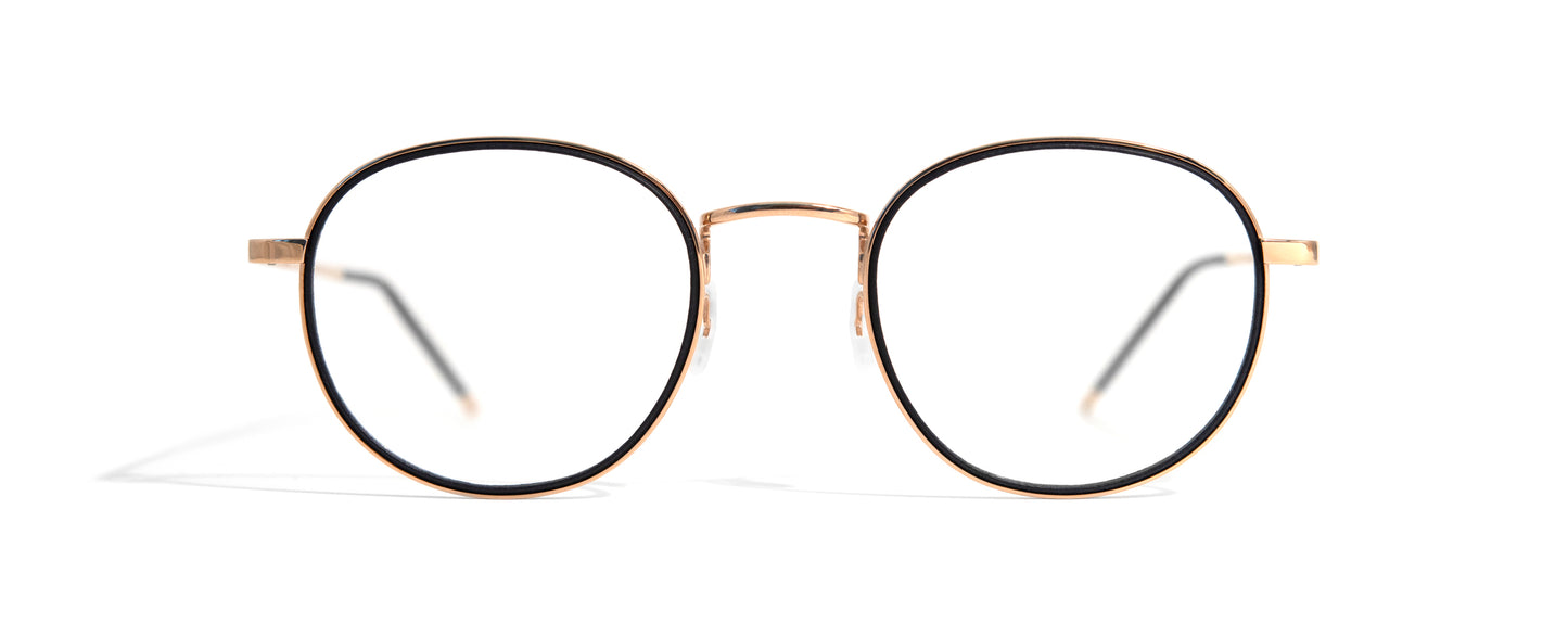 Gotti Dynes Round Eyeglasses