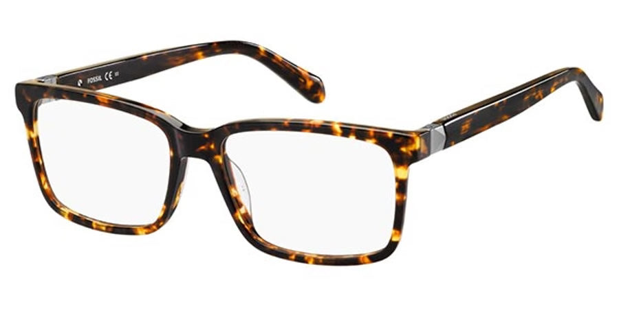 FOSSIL Rectangular Acetate Eyeglasses