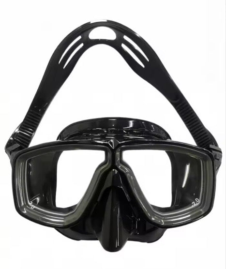 Marlin Minus Powered Large Lens Diving Mask (Same Rx for R & L)
