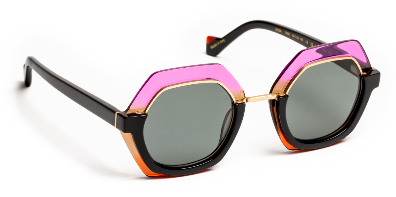 J.F.REY ADDA Hexagonal Polarized Sunglasses