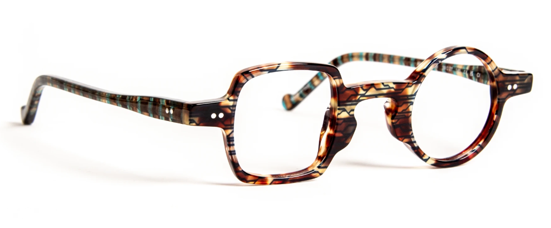 J.F.REY ANDY Square/Round Eyeglasses