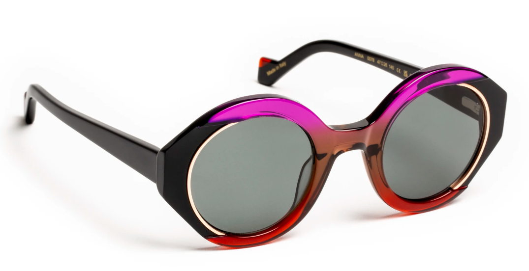 J.F.REY ANNA Round Polarized Sunglasses