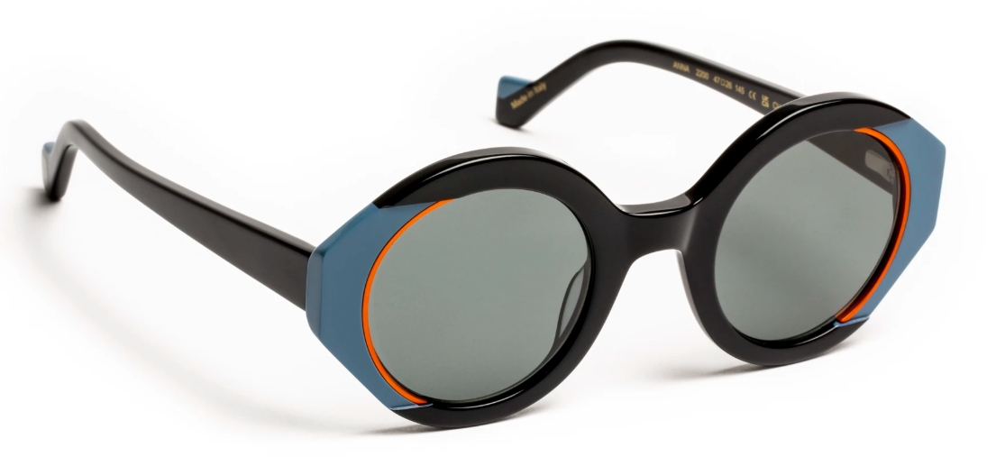 J.F.REY ANNA Round Polarized Sunglasses