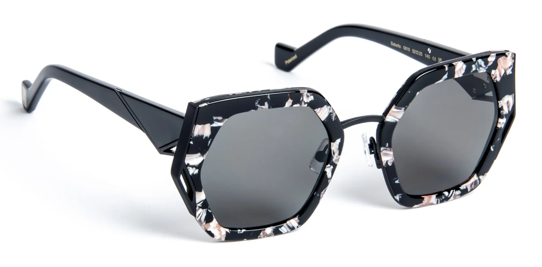 J.F.REY BABETTE Hexagonal Polarized Sunglasses