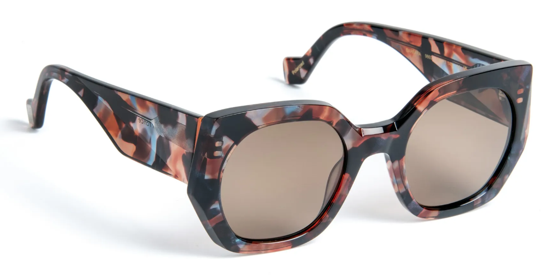 J.F.REY BARBARA Hexagonal Polarized Sunglasses