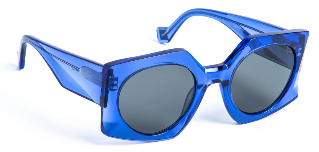 J.F.REY BIANCA Hexagonal Polarized Sunglasses