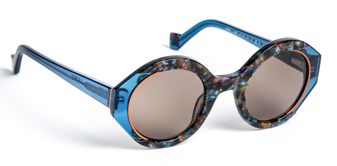 J.F.REY ANNA Round Polarized Sunglasses