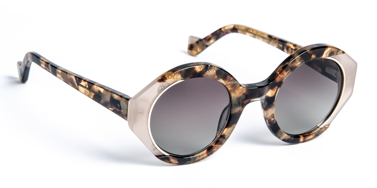 J.F.REY ANNA Round Polarized Sunglasses