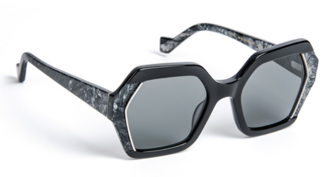 J.F.REY APRIL Hexagonal Polarized Sunglasses